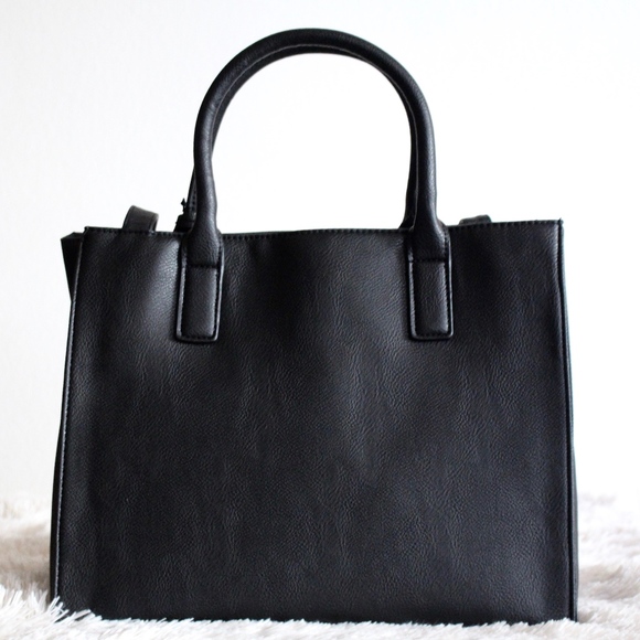 ❗️FINAL PRICE❗️NWT NINE WEST BLACK SATCHEL - Picture 3 of 8